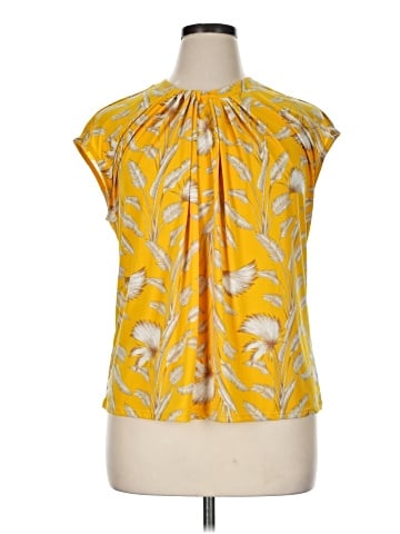 Liz Claiborne Short Sleeve Blouse (view 1)