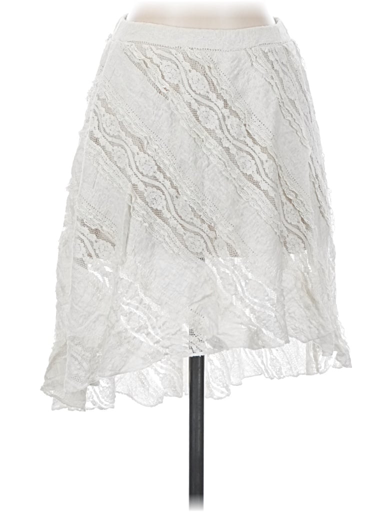 Pre-owned Willow & Clay Casual Skirt In Ivory