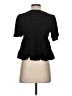 Rewind 100% Rayon Black Short Sleeve Top Size S - photo 2