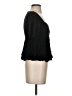 Rewind 100% Rayon Black Short Sleeve Top Size S - photo 4