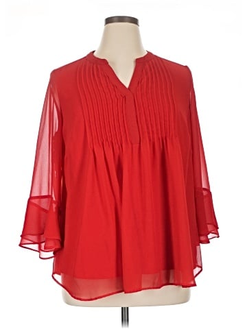 Charter Club 3/4 Sleeve Blouse (view 1)