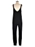 Eberjey Solid Black Jumpsuit Size M - photo 2