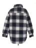 American Eagle Outfitters Plaid Gray Coat Size M - photo 2