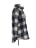 American Eagle Outfitters Plaid Gray Coat Size M - photo 4
