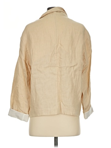 Zara 3/4 Sleeve Button-Down Shirt (view 2)