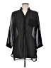 Truth NYC 100% Polyester Black 3/4 Sleeve Blouse Size M - photo 1