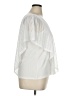 NY Collection White Short Sleeve Blouse Size XL - photo 4