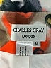 Charles Gray London Print Orange Jacket Size M - photo 3