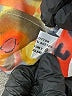 Charles Gray London Print Orange Jacket Size M - photo 5