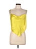 Japna 100% Polyester Yellow Sleeveless Top Size L - photo 1
