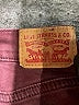 Levi's Burgundy Jeans Size 26 waist - photo 7