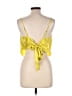 Japna 100% Polyester Yellow Sleeveless Top Size L - photo 2