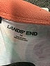 Lands' End 100% Polyester Floral Pink Shorts Size 14 - photo 3