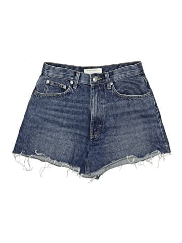 Topshop Denim Shorts (view 1)
