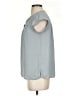 Daniel Rainn Gray Short Sleeve Blouse Size S - photo 5