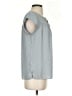 Daniel Rainn Gray Short Sleeve Blouse Size S - photo 4