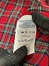 Lands' End 100% Baumwolle Plaid Red Long Sleeve Button-Down Shirt Size 10 - photo 8