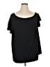 Torrid Black Short Sleeve T-Shirt Size 1X Plus (1) - photo 1