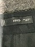 MNG Solid Black Dress Pants Size 4 - photo 7