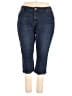 Lane Bryant Solid Blue Jeans Size 20 - photo 1