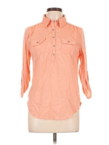 Eyeshadow 3/4 Sleeve Blouse (view 1)
