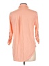 Eyeshadow 100% Polyester Orange 3/4 Sleeve Blouse Size L - photo 2