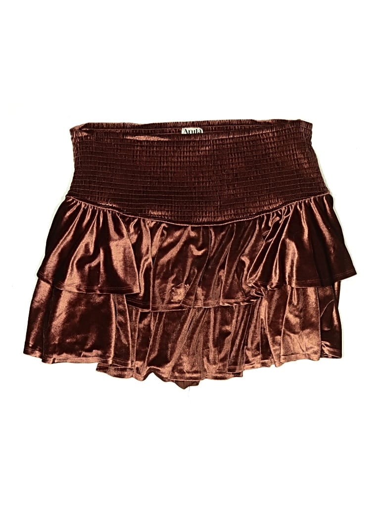 Pre-owned Arula Skort In Brown