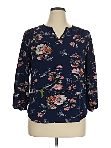 Fun2Fun 3/4 Sleeve Blouse (view 1)