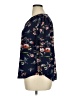 Fun2Fun Floral Blue 3/4 Sleeve Blouse Size XL - photo 5