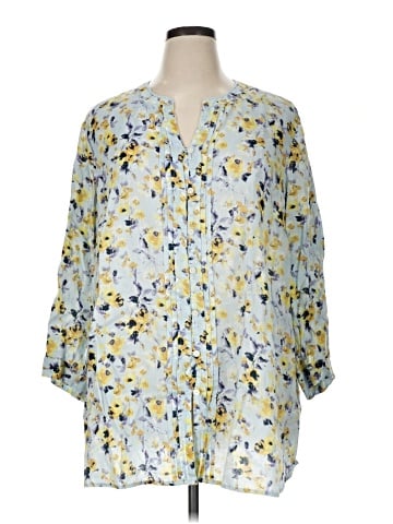 J.Jill 3/4 Sleeve Blouse (view 1)
