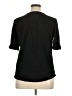 Chico's Black Short Sleeve Henley Size XL - photo 2