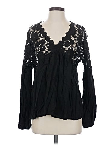 Free People Long Sleeve Blouse (view 1)