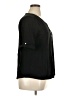Chico's Black Short Sleeve Henley Size XL - photo 4