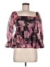 Thirty/Thirty 100% Polyester Pink 3/4 Sleeve Blouse Size M - photo 1