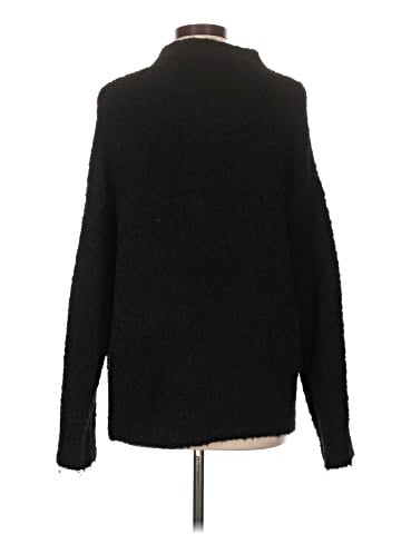 Aqua Turtleneck Sweater (view 2)