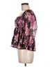 Thirty/Thirty 100% Polyester Pink 3/4 Sleeve Blouse Size M - photo 5