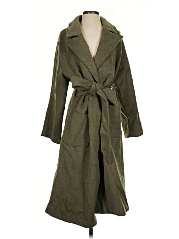 Crescent Wool Coat (view 1)