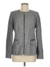 Laundry by Shelli Segal Chevron-herringbone Gray Jacket Size 8 - photo 1