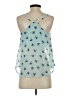 Mine 100% Polyester Blue Tank Top Size S - photo 2