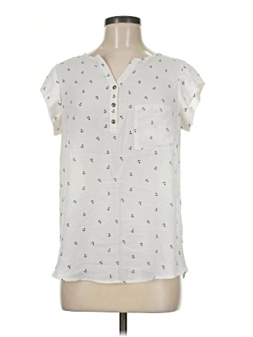 Sweet Rain Short Sleeve Blouse (view 1)