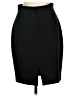 Kenar 100% Polyester Solid Black Formal Skirt Size 8 - photo 2