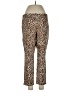 Chico's Animal Print Brown Casual Pants Size L - photo 1