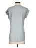 Express Outlet Blue Short Sleeve Blouse Size S - photo 2