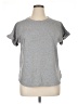 Cupio Solid Gray Short Sleeve T-Shirt Size XL - photo 1