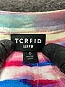 Torrid 100% Rayon Stripes Pink Short Sleeve Blouse Size Lg Plus (0) - photo 4