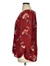 Daniel Rainn 100% Polyester Burgundy 3/4 Sleeve Blouse Size XL - photo 5