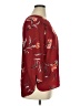 Daniel Rainn 100% Polyester Burgundy 3/4 Sleeve Blouse Size XL - photo 4