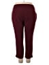 Roz & Ali Solid Burgundy Active Pants Size 18 - photo 2
