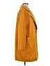 Topshop 100% Polyester Yellow Coat Size 8 - photo 4