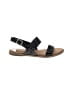 Journee Collection Black Sandals Size 10 - photo 1